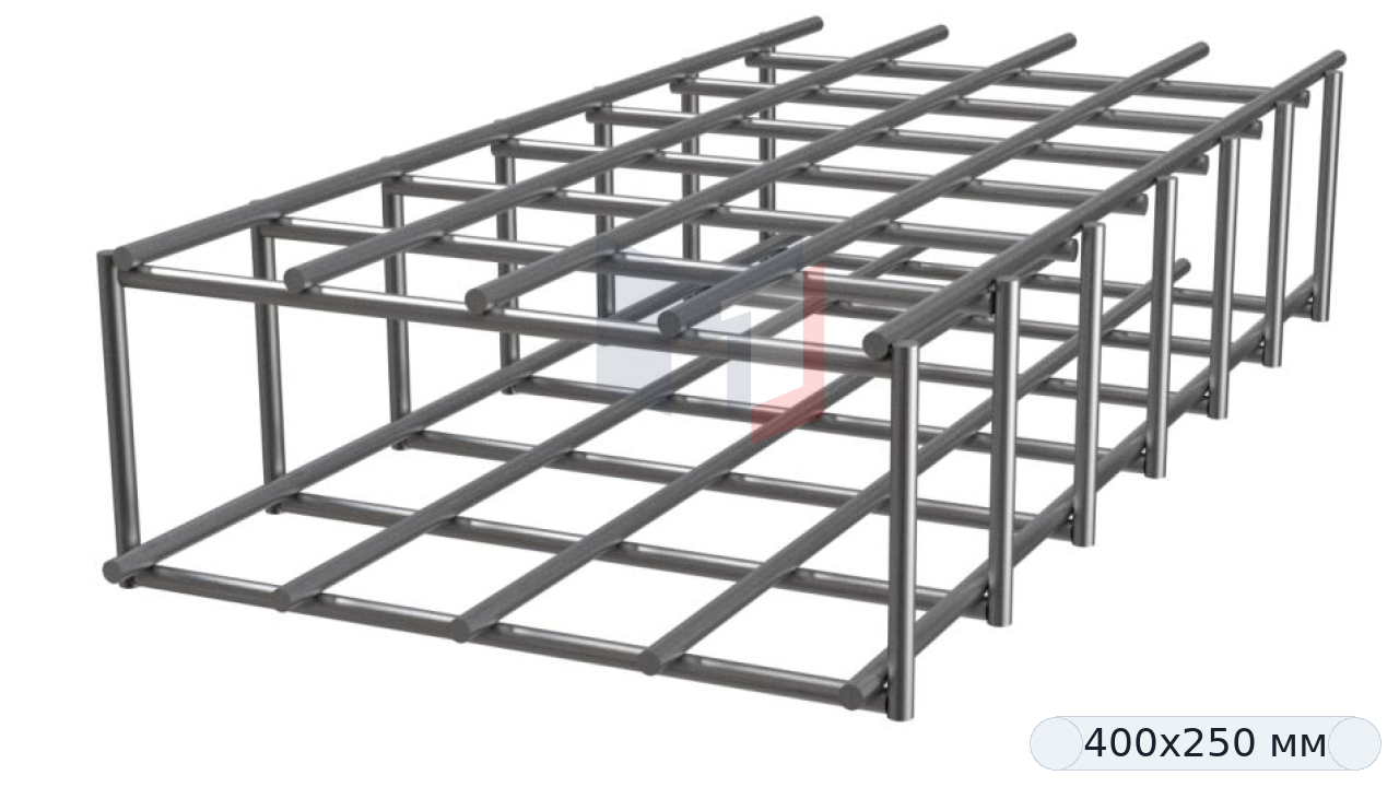 Арматурный каркас А3 - 14 мм 400х250 мм (хомут А3 - 8 мм)
