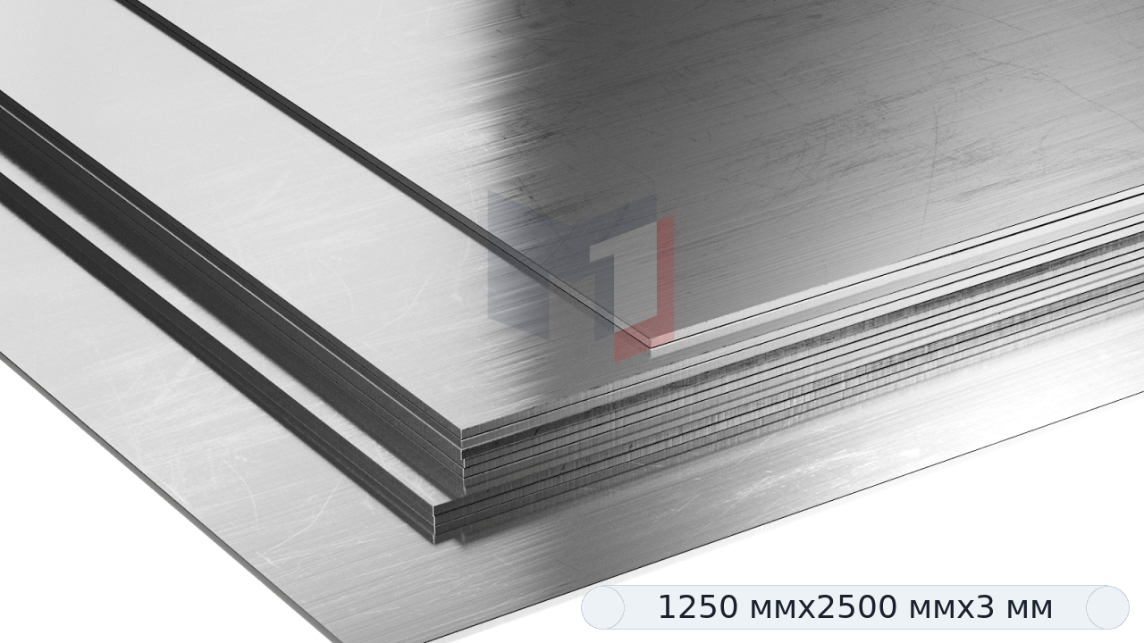 Лист холоднокатаный 3 мм 1250х2500 мм